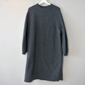 Prologue‎ Gray Chunky Knit Sweater Dress XL